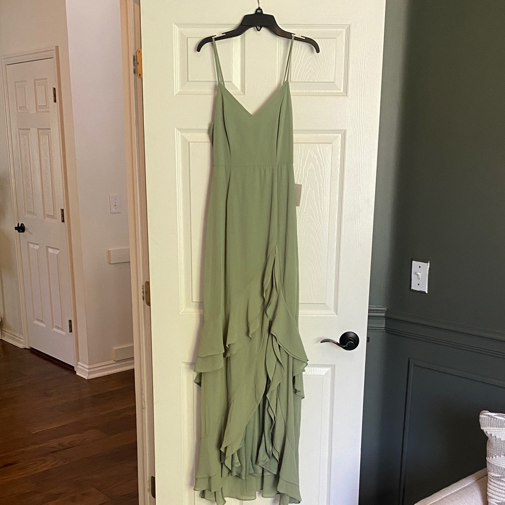 Lulus green dress NWT
